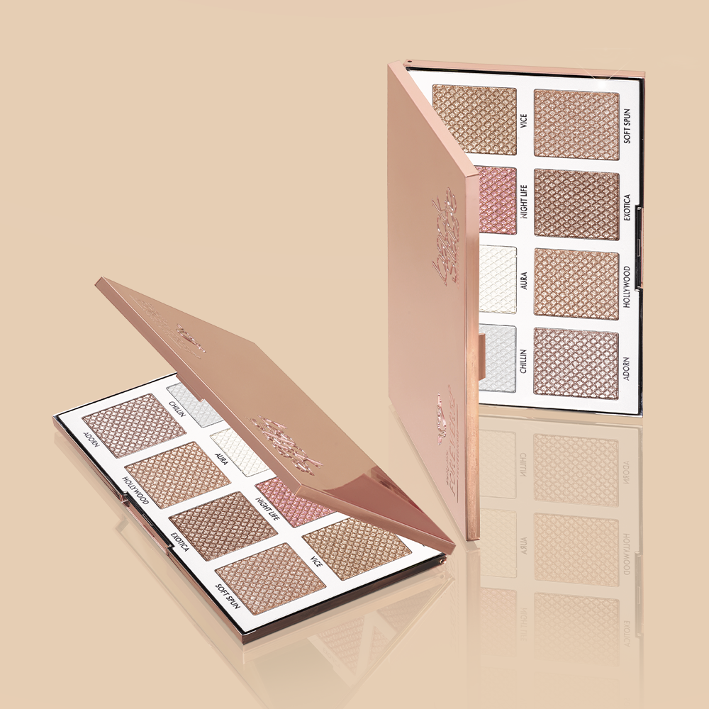 Backstage Essential 8 Color Highlight Palette - BKS002