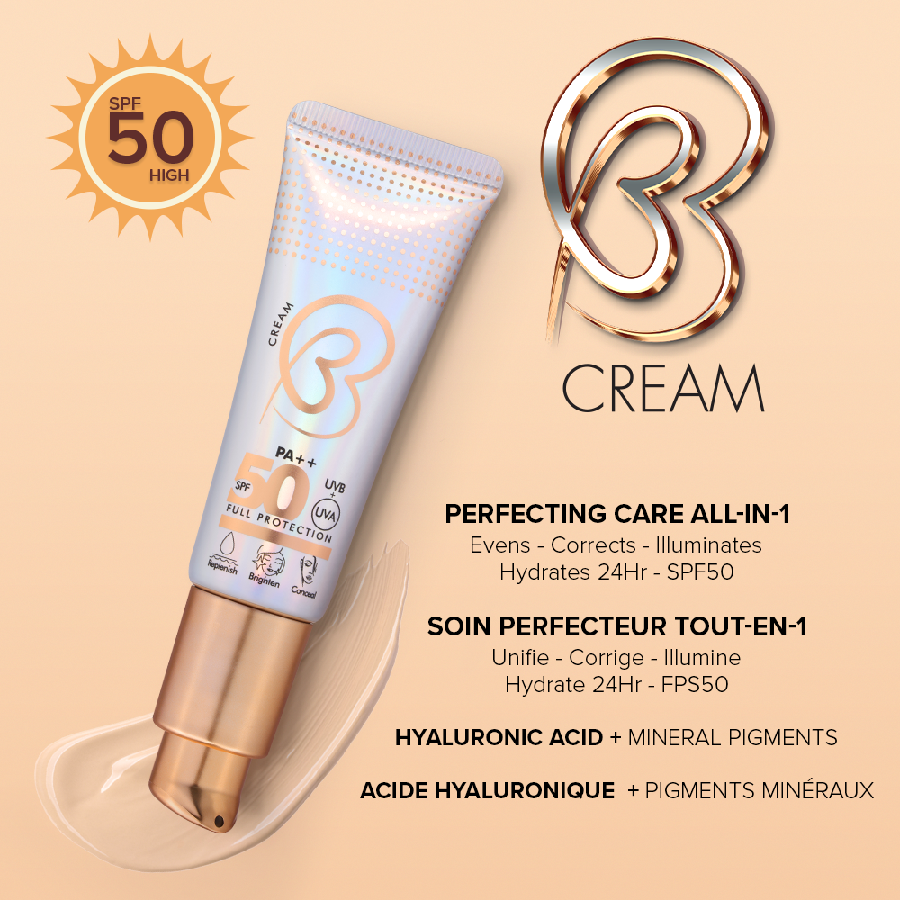 بي بي كريم للحماية من أشعة الشمس SPF50