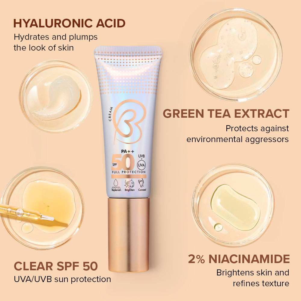 بي بي كريم للحماية من أشعة الشمس SPF50