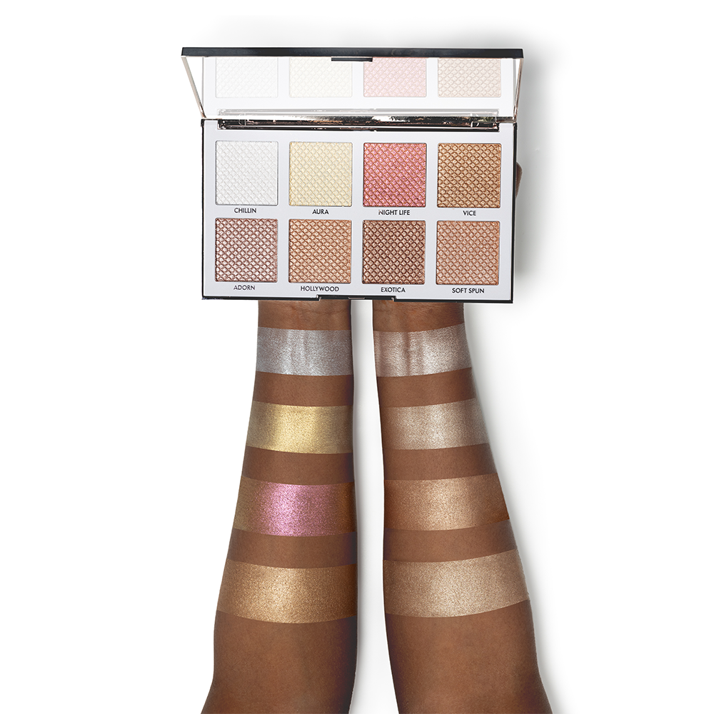 Backstage Essential 8 Color Highlight Palette - BKS002