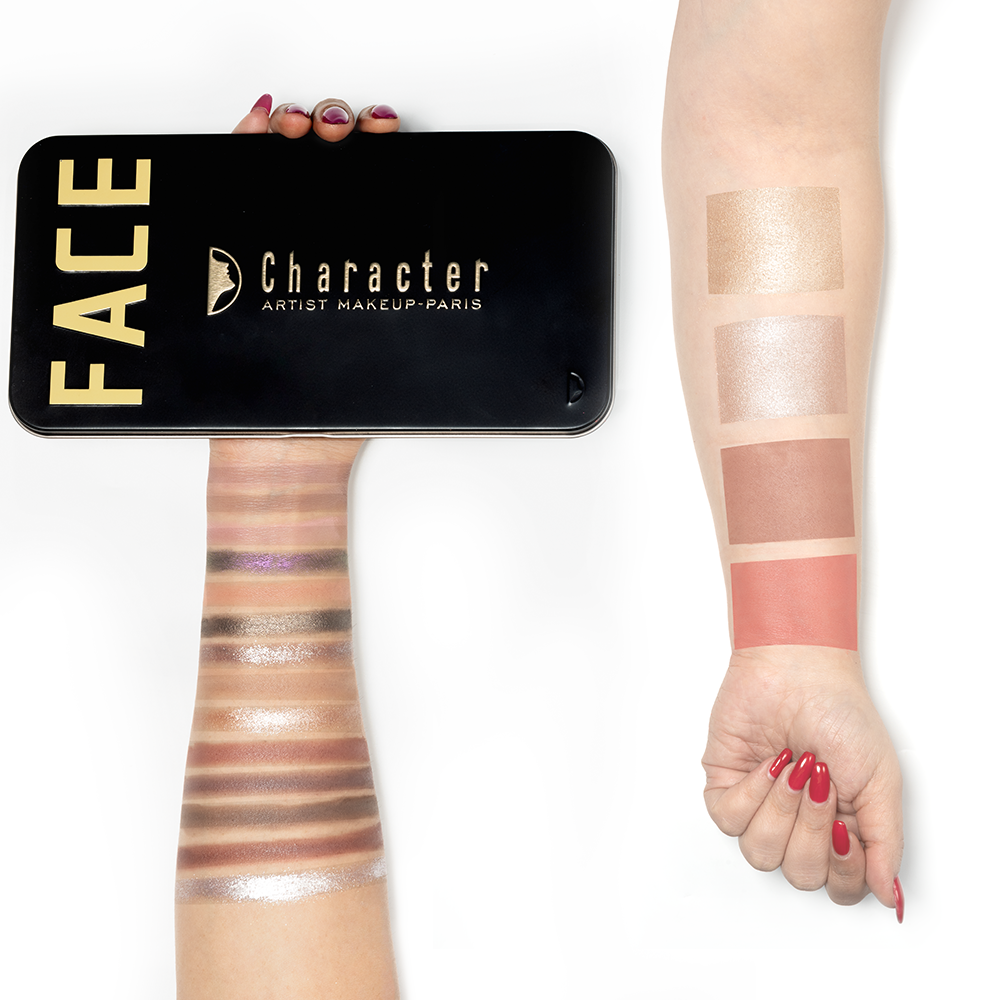 Character Pro Blush/Highlighter & Eyeshadow Palette - C-A-303