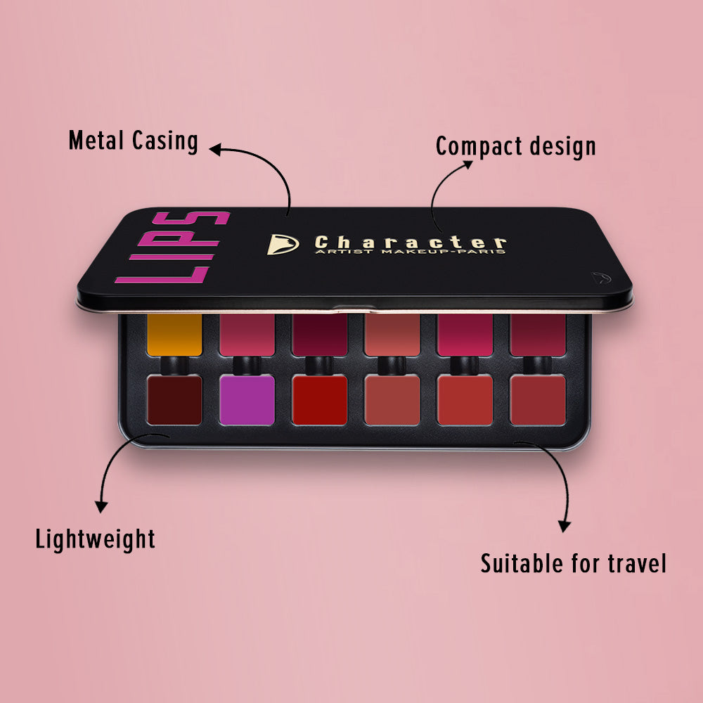 Character Pro Lipstick Palette - C-A401