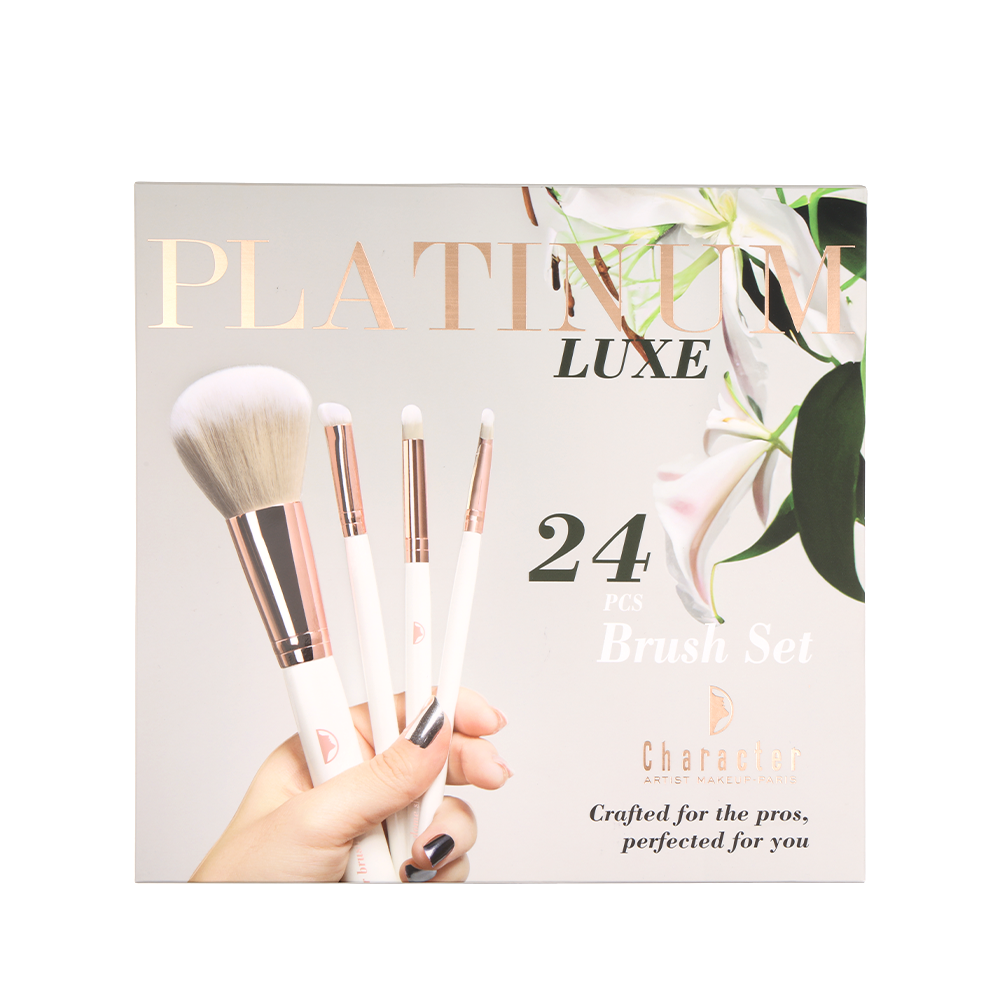 Character Platinum Luxe 24 Pieces Brush Set - CHX006