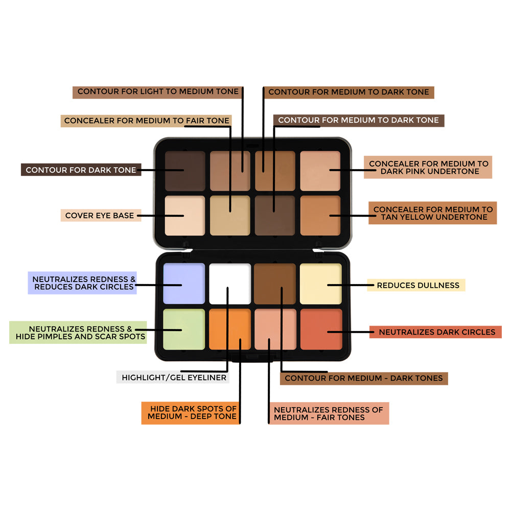 16 Color Camouflage HD Palette - CHP001