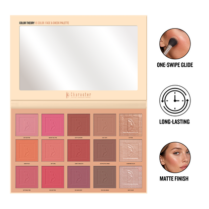Character Color Theory Face Palette