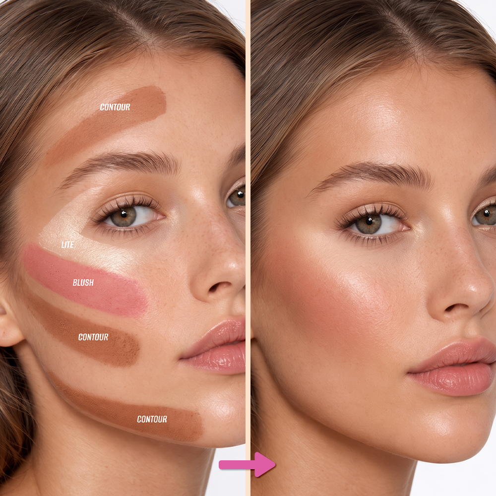 Character Color Theory Face Palette