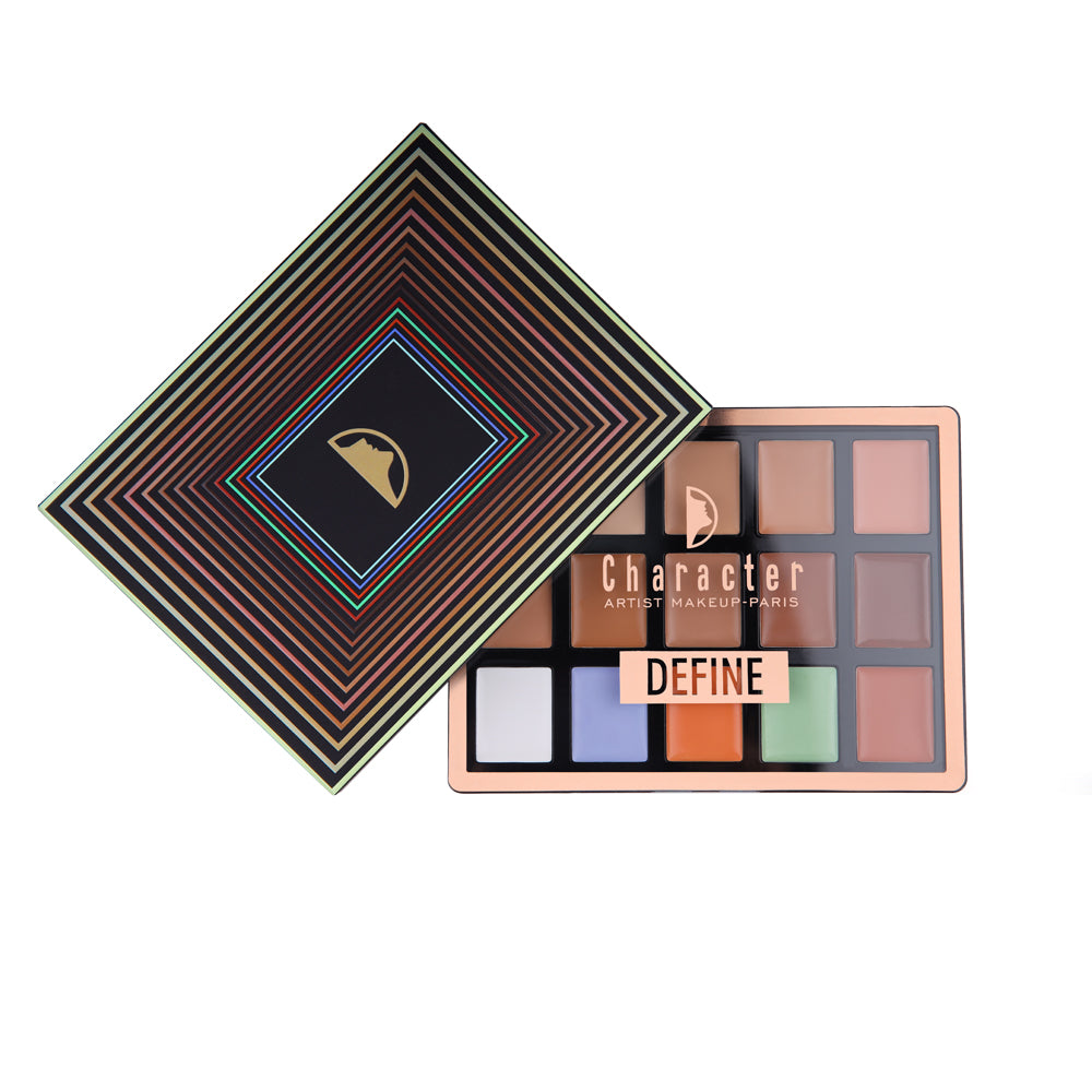 Character 15 Color Face Define Palette - DDC001