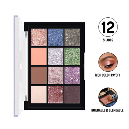 Pro Pigment Eyeshadow Palette - NPE001