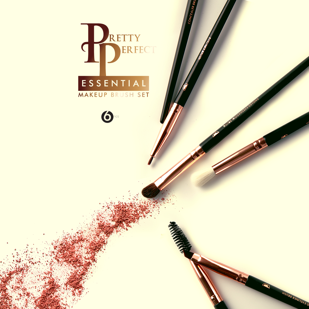 Character Pretty Perfect 6 Pieces Brush Set - PPB001