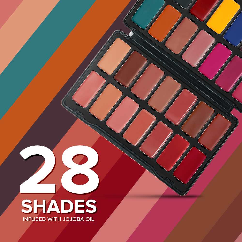 Showstopper 28 Color Lip Palette