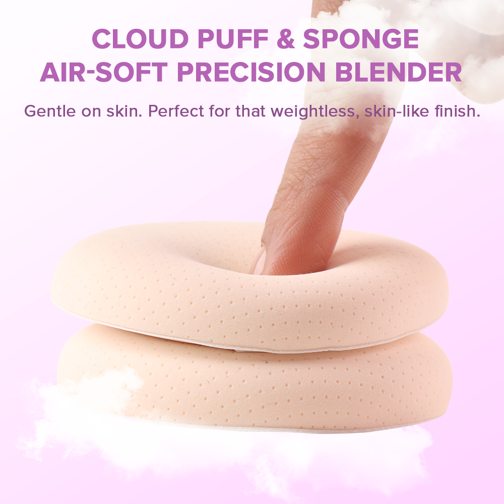 Skin-Like Blend Air-Soft Puff & Sponge - SP032
