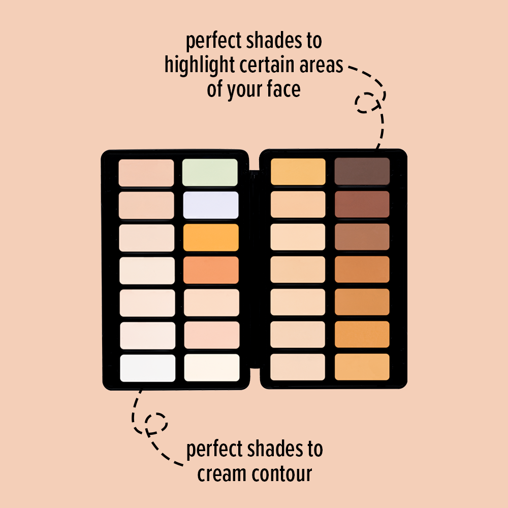 Camouflage 28 Color Concealer Palette - ZHP001